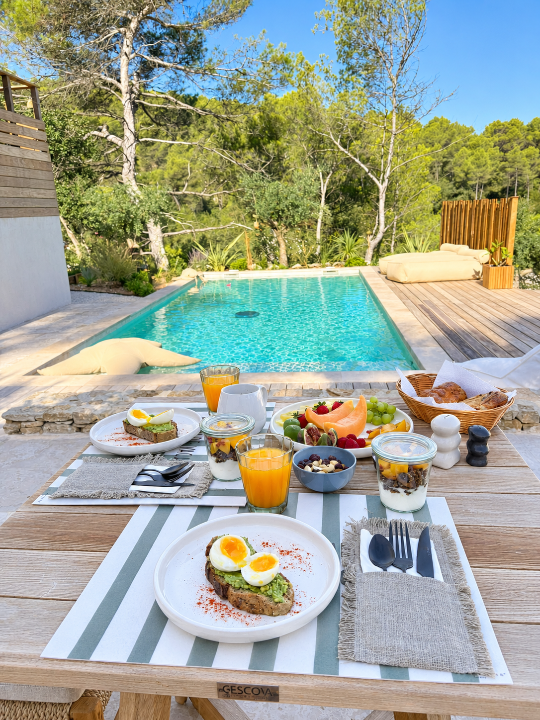 Suite Indus Petit déjeuner - Les champs gallone